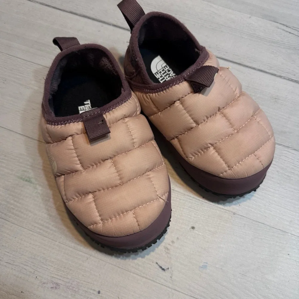 THE NORTH FACE thermal traction mule Slipper‎ shoes pink moss fawn grey kids 11